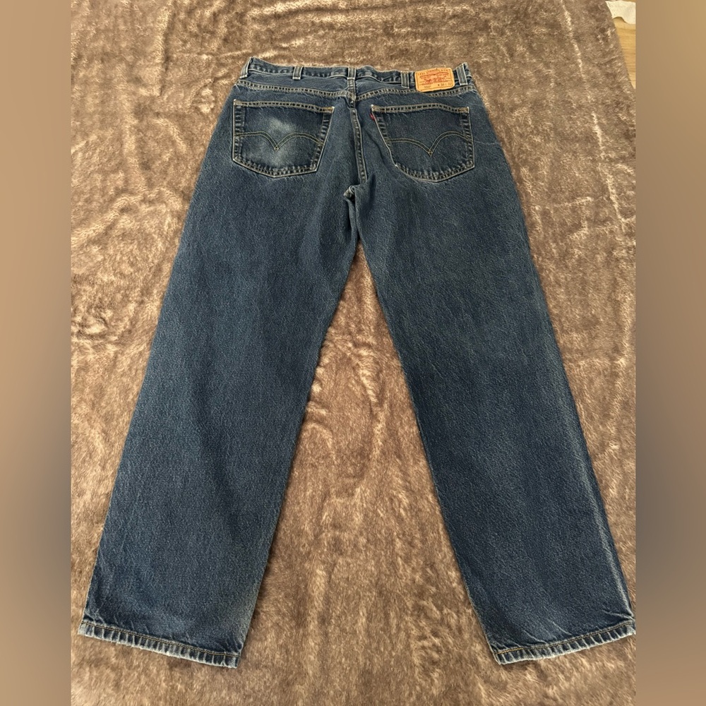 Men’s Levi's  550  Blue Denim Jeans - Picture 6 of 8